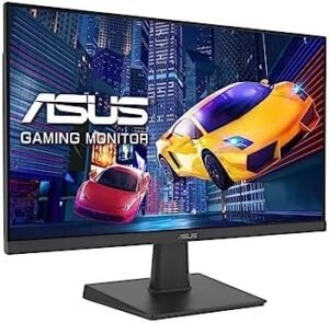 ASUS 27 Inch Monitor – 1080P, IPS, Full HD, Frameless, 100Hz, 1ms, Adaptive-Sync, for Working and Gaming, Low Blue Light, Flicker Free, HDMI, VESA Mountable, Tilt – VA27EHF,Black