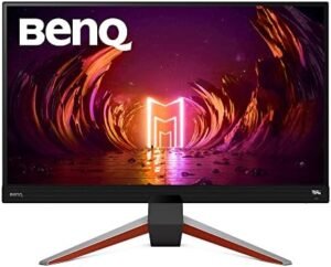 BenQ MOBIUZ EX2710Q Gaming Monitor 27″ QHD 1440p 165Hz 1ms | IPS | HDRi | DCI-P3 | Freesync Premium | Eye-Care Tech | Adjustable Height, Swivel & Tilt | 2.1 Speakers | DisplayPort | HDMI | USB Hub