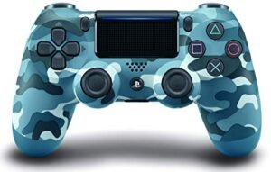 DualShock 4 Wireless Controller for PlayStation 4 – Blue Camouflage (Renewed)