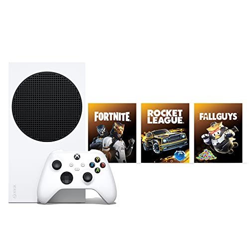 Microsoft Xbox Series S Gilded Hunters Bundle – Includes Xbox Wireless Controller – Up to 120 frames per second – 10GB RAM 512GB SSD – Experience high dynamic range – Xbox Velocity Architecture