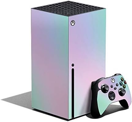 MightySkins Skin Compatible with Xbox Series X Bundle – Cotton Candy | Protective, Durable, and Unique Vinyl Decal wrap Cover | Easy to Apply and Change Styles | Made in The USA