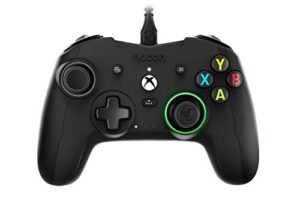 RIG Nacon Revolution X Officially Licensed Xbox Controller for Xbox Series X|S, Xbox One, Windows 10, Windows 11 PCs with Hardware, Software Customization and Dolby Atmos 3D Surround Sound (Black)