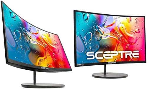 Sceptre 24-27 inch Curved Gaming Monitors (C275W-1920RN) and (C248W-1920RN Series)