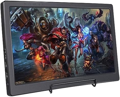 SunFounder 13.3 Inch Display IPS Portable Screen for Raspberry Pi, 2 HDMI Monitor 1920×1080 Gaming Monitor for Ps4 Raspberry Pi WiiU Xbox 360 Windows 7/8/10