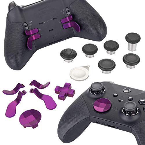 Venom Elite Series 2 Controller Replacement Part Custom Accessory Kit – Purple (Xbox One / Xbox Series X) (Xbox One)