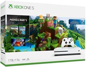 Xbox One S 1TB Console ? Minecraft Bundle (Discontinued), White