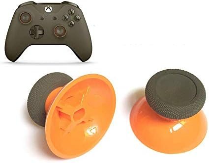 Analog Thumb Grip Stick Joystick Cap Thumbsticks Cover for Playstation 4 PS4 Xbox One PS3 Xbox One Slim S Controller Orange