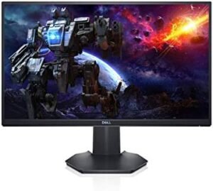 Dell 24 S2421HGF 23.8 inch FHD TN Anti-Glare Gaming Monitor – 1ms Response time, 1920 x 1080 at 144Hz, LED edgelight System, AMD FreeSync Premium, Gray (Renewed)