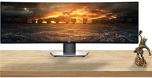 Dell U4919DW UltraSharp 49-inch LED Backlit Curved Gaming Monitor with IPS, Vesa Compatible, Anti-Glare, Tilt, Swivel (HDMI, USB 3.0, USB-C, DisplayPort)