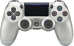 DualShock 4 Wireless Controller for PlayStation 4 – Silver [Discontinued] (Renewed)