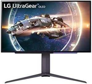 LG 27″ Ultragear™ OLED QHD Gaming Monitor with 240Hz .03ms GtG & nVIDIA® G-SYNC® Compatible,Black