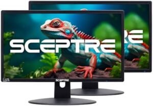 2 Pack – 20 Inch Monitor FHD 1600 x 900 Computer...