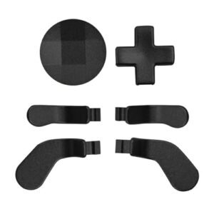 6 in 1 Metal Paddles for Xbox Elite 2 Controller,Elite Series 2 Controller Accessories for Xbox Elite Controller Series 2 Core,Includes 4 Paddles,2 Dpads(Black)