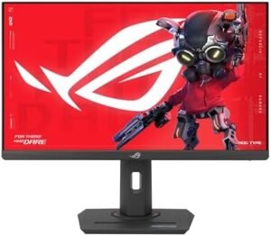 ASUS ROG Strix 24.5” USB-C HDR400 Gaming Monitor (XG259CMS)–Full HD 1080p, 310Hz, 1ms, Fast IPS, 110% SRGB, Extreme Low Motion Blur Sync, G-SYNC Compatible, DisplayWidget, Tripod socket, 3yr warranty