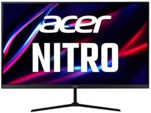 Acer Nitro QG240Y 23.8″ 1920×1080 Full HD 180Hz Refresh Rate Gaming Monitor – AMD FreeSync Premium Technology – 180 Hz Refresh Rate – 1ms VRB Response Time – 95% sRGB Color Saturation – 1 x Displ