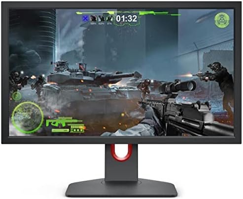 BenQ Zowie XL2411K 24 Inch 144Hz Gaming Monitor 1080P Smaller Base Ergonomic Stand XL DyAc 120Hz Compatible for PS5 and Xbox series X (Renewed)