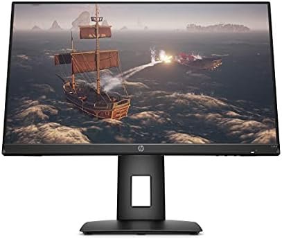 HP 24″ FHD 144Hz 1ms GTG IPS LED FreeSync Gaming Monitor (X24ih) – Black (Renewed)