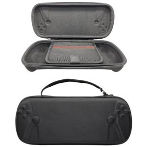 Buziba Carry Case for SONY PlayStation Portal Handheld Game Console Hard Shell Travel Storage Bag EVA Protective Portable Handbag for Console and Accessories