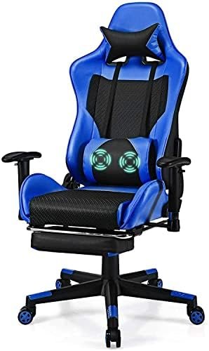 CH62866BL Gaming Chair, Blue