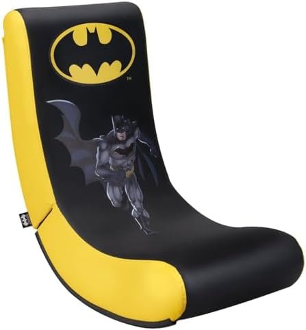 Subsonic Batman – Junior Rock’n’seat Gaming Chair- Child/Teenager Gamer Seat for Bedroom Official License (PS5////)