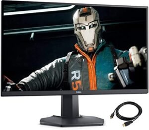 dell 27″ Gaming HDR IPS LED Monitor(DisplayPort, HDMI),QHD 165Hz; 16:9; 1ms Response time,FreeSync and G-SYNC Compatible,Height Adjust,Tilt,Swivel & Pivot; Gaming Monitor (S2721DGF)