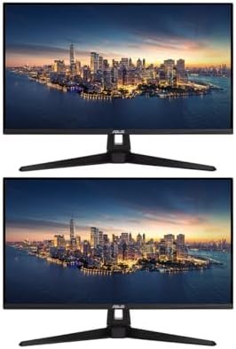 ASUS TUF VG289Q1A 28-inch 3840×2160 4K UHD 5 ms LCD Gaming Monitor, 2-Pack Bundle with Extreme Low Motion Blur, Eye Care, FreeSync Premium, DisplayPort, HDMI, Integrated Speakers