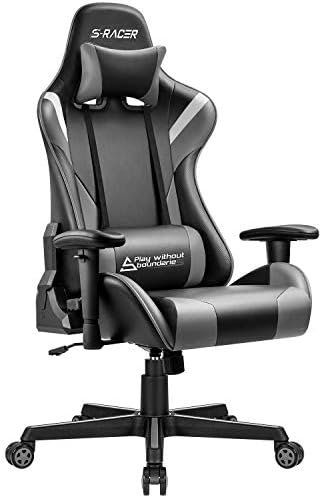 Play without boundaries Video Gamming Computer Gaming Chair, Grey