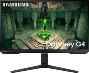 SAMSUNG 27″ Odyssey G4 Series FHD Gaming Monitor,...