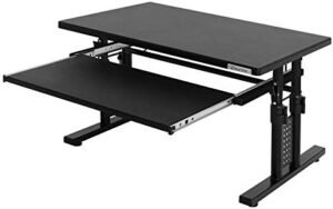 Bauhutte BHD-700L Low Desk Elevating Gaming Desk Low Type (W x D x H): 27.6 x 17.7 x 19.3 inches (70 x 45 x 39 cm) Black