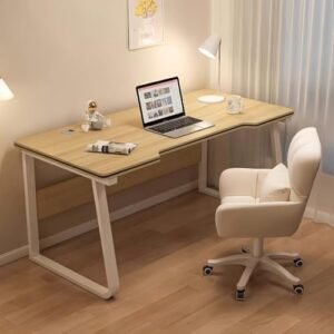 Gaming Desk Computer Writing Table Student Art Modren Simple Style PC Wood Suitable for Home, Office.