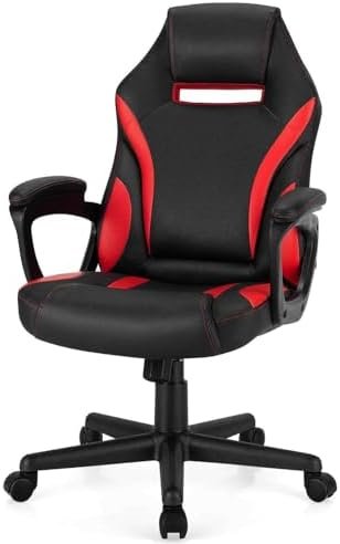 LKOP High Back Gaming Chair Adjustable Swivel Racing Style Home Office Chair Gaming Chair Gaming Chairs Computer Chair Computer Chairs Gamer Chair Ergonomic Chair Game Chair Video Game Chairs